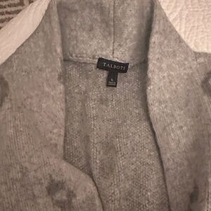 Talbots Women's Soft Gray Sweater L